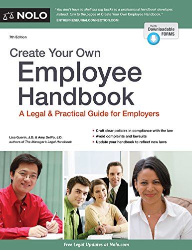 Create Your Own Employee Handbook: A Legal & Practical Guide for Employers