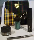 MAC 5 Piece Makeup Set - Travel Bag, Eyeliner, Pigment Color, Zoomlash Mascara & Brush