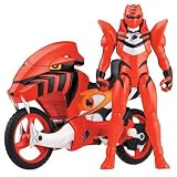 Power Rangers Jungle Fury- Red Tiger Strike Cycle