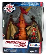 Bakugan Battle Brawlers Deluxe Monster and Figure - Dragonoid and Dan