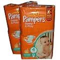 NEU 136 (2x68) PAMPERSWINDELN SLEEP & PLAY GR.4,7-18KG,MAXI, MIT DER BESONDEREN KAMILLIELOTION