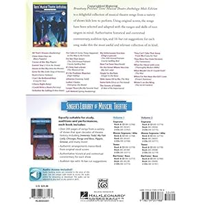 Teens' Musical Theatre Anthology: Male Edition Book/CD (Broadway Presents!)