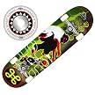 Roller Derby Big G-Pin Skateboard - Green/ Yellow/ Red/ Black (31x8")