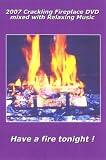 2007 Crackling Fireplace DVD with Relaxing Guitar Music