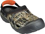Crocs Men's Crostrail Realtree Slip-on Shoes,Graphite/Black,6 M US