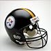 Apparel : Pittsburgh Steelers Full Size Deluxe Replica Helmet