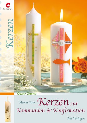 christophorus Kerzen zur Kommunion & Konfirmation