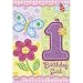 Hugs and Stitches Girl's 1st Birthday Loot Bags 8ct