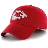 NFL Kansas City Chiefs Franchise Fitted Hat, Red, Small
