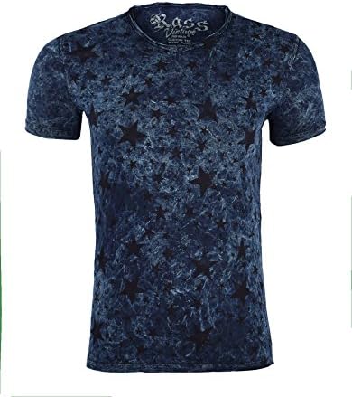 Rass Vintage Collection Graphic T-Shirt - Men's Tee Shirts MJC-5018-NVY-XL