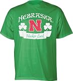 Nebraska Cornhuskers Kelly Green Lucky Banner T-Shirt