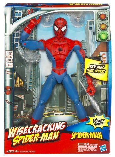 Spider-man 12" Electronic Wisecracking Spider-man