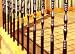 26" Black Colonial Deckorator Balusters 10/pack [CAPITOL CITY LUMBER]