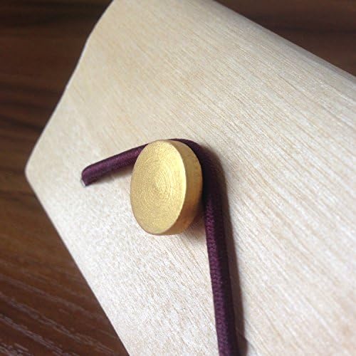 Wood Box Case (Golden) Fit for Fujifilm Mini Instax Polariod Instant Camera Film Photo Album (2 units)