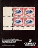 The Arthur J. Kobacker Collection of U.S. Commemorative Plate Number Blocks and The 1918 24-Cent Air Post
