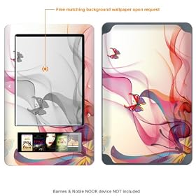 Protective Decal Skin skins Sticker for Barnes & Noble Nook E-Book Reader Nook-30