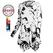 [DRSKIN] Women Handkerchief Hem Long Sleeve Tunic Top