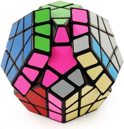 Millionaccessories Megaminx Puzzle Speed Cube Black