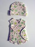 Sweet Girl and Toys Snuggler Wrap Set (Four preemie and newborn sizes)