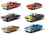 Set of 6 Muscle Car Garage Up In Flames 1/64 Series 2