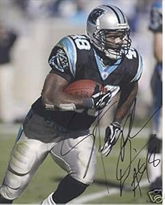 Stephen Davis Carolina Panthers Signed 8x10 Photo - Autographed NFL Photos