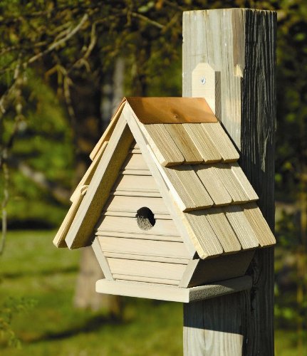Chick Bird House in Smoke Grey