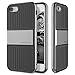 iPhone 7 Case, iPhone 8 Case, [Travel] [Suitcase Appearance] Design [Scratch Resist] [Double Protection] Shockproof Slim Fit Case Cover for Apple iPhone 7/iPhone 8 - Sky Grey/Black