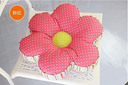 Colorful Flowers Pastoral Fabric Household Cushion Pillow Sofa Backrest Cushion (Random Colour)