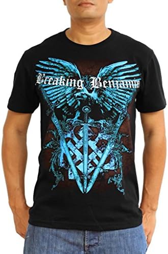 Breaking Benjamin - Swords & Eagle T-Shirt (Black, Small)