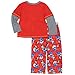 Sonic Boys' Big Boys' 2pc Sleepwear Set, Red, Small (6/7)