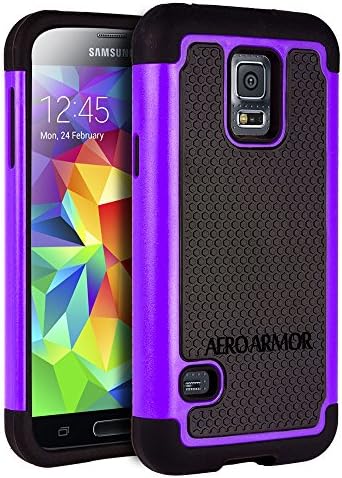 AERO ARMOR Protective Case Samsung Galaxy S5 Mini - Purple