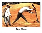 Peasants Diego Rivera ART PRINT POSTER RARE Mexico NEW - 16 x 20