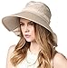 Bienvenu Ladies Sun Visor Wide Large Brim Swimming Beach Sun Hat