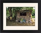 Framed Prints of An old shack on the beach selling food and drinks from Robert Harding
