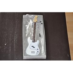 Miniatur Gitarre wei� Exclusiv Elektro Dekogitarre Geschenkidee