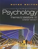 Psychology, Concept Charts For Study And Review: Themes And Variations 8E, Briefer Version