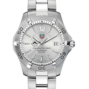Buy Columbia University TAG Heuer Watch - Mens Steel Aquaracer at M.LaHart