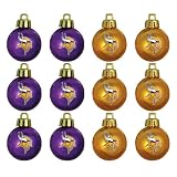 NFL Minnesota Vikings Mini Ornament 12-Pack