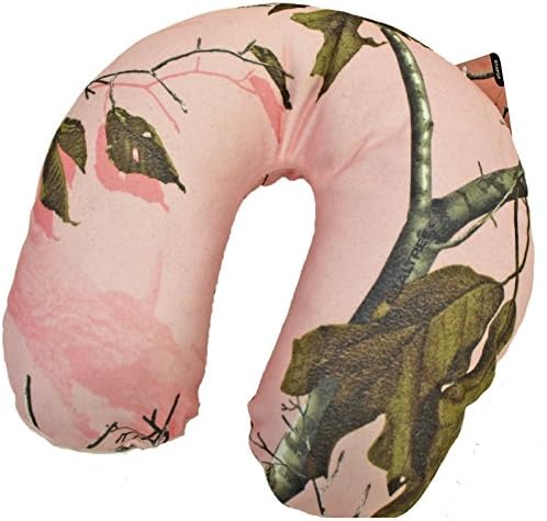 Pink Realtree Girl Camo Camouflage Travel Neck U Shaped Pillow Car