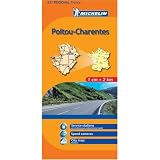 Michelin Map No. 233 Poitou Charentes (France) Poitiers la Rochelle Limoges and Surrounding Area Scale 1:200000