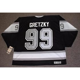 Buy WAYNE GRETZKY Los Angeles Kings 1993 CCM Vintage Throwback Away NHL Hockey Jersey by CCM
