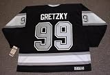 WAYNE GRETZKY Los Angeles Kings 1993 CCM Vintage Throwback Away NHL Hockey Jersey