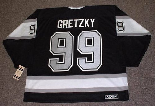Buy WAYNE GRETZKY Los Angeles Kings 1993 CCM Vintage Throwback Away NHL Hockey Jersey