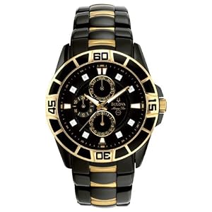 Bulova 98d002 Diamond Mens Watch