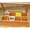 Mark Feldstein Tbx6t 6compartment Wooden Tea Chest With