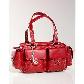 Click here to buy Signature quilted, multi-pocket bag by Newport News.
