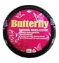 Comfort Grip Steering Wheel Cover - Multiple Purple Butterflies