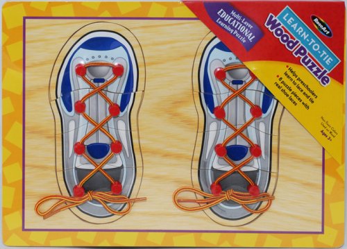 51XcVoNCCfL Learn To Tie Multi Layer Educational Wood Puzzle