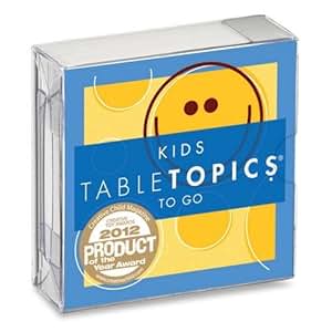 Amazon.com: Table Topics Conversation Cards - Kids Topics To Go: Toys ...