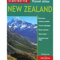 New Zealand Travel Atlas (Globetrotter Travel Atlas) (Paperback)